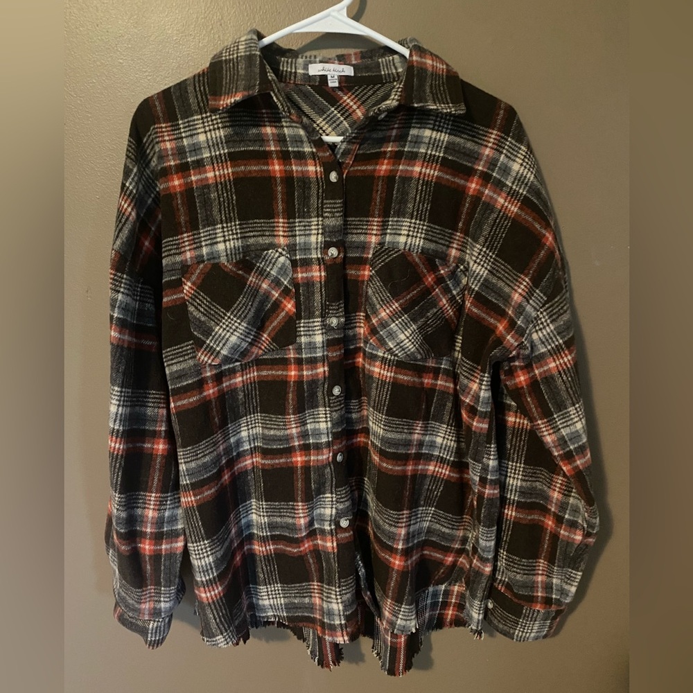 White Birch Flannel Women’s Size Medium